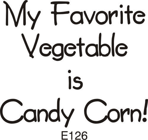 Favorite Veggie Candy Corn